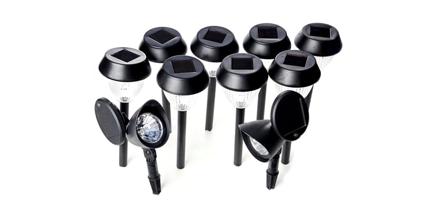 Solar Lighting Set Westinghouse 10pc Solar Lighting Set