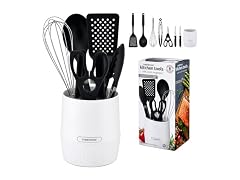 Farberware Classic Kitchen Crock with Knife Holder & Tools