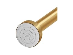 YNL Gold Curtain Rod for Windows 36-72''