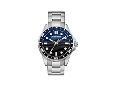 Skechers Men's Haymar Analog Silver Metal Watch