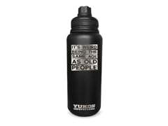 "Same Age As Old People" 32oz Water Bottle