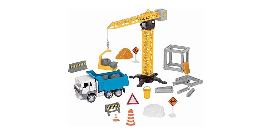 Driven by Battat, 62pc Construction Set