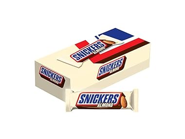 $16.99, Was $28.70, 40% Off! Snickers Almond Milk Choc Bars 24pk 1.76 dealfomo