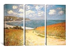Path Through The Corn by Monet (3 Sizes)