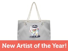 "Llamagical" Weekender Tote