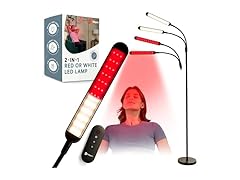 Lifepro LumaGlow Duo Home Reading and Redlight Floor Lamp
