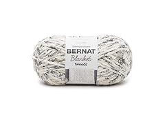 Spinrite Bernat Blanket Tweeds Yarn-Ivory Tweed