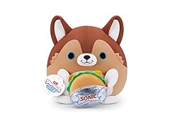 Snackles Series 2 Puppy & Sonic Burger 8" Plush