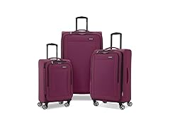 Samsonite Saire LTE Softside| Raspberry | 3PC (CO/MED/LG)