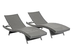 Palermo Outdoor Wicker Chaise (Set of 2)
