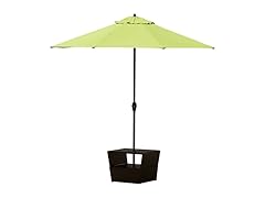 9-Foot Courtyard Umbrella, Ginkgo Green