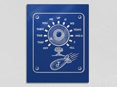 F-Bomb Selector Royal Remix 11" x 14" Metal Poster