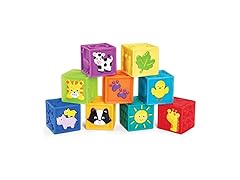 Earlyears Squeak 'n Stack Blocks Baby Toy