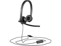 Logitech H570e Wired USB Stereo Headset