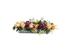 15.7" Acrylic Rectangular Flower Vase