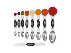 Magnetic Measuring Spoons Set (9-Piece),