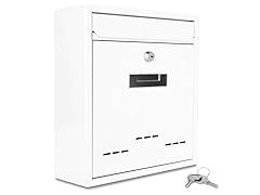 Indoor/Outdoor Wall Mount Locking Mailbox