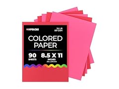 Hygloss 90 Sheets Valentine’s Day Colored Paper