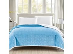 Jacquard Micro Plush Blanket