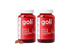 (2-PK) Goli Apple Cider Vinegar Gummy, 60-Count