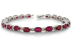 15 Carat Ruby & Diamond Bracelet