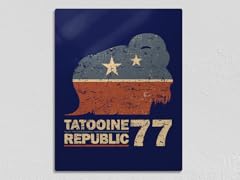 "Republic of 77" 11" x 14" Metal Poster