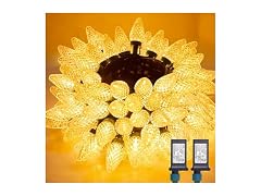 Brightown C9 Christmas Lights Outdoor 2 Pack - Total 162 FT 200 LED