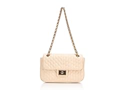 KARL LAGERFELD Women's Agyness Solid Shoulder Bag