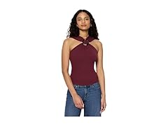 Amazon Essentials Women Slim-fit Ribbed Halter Top