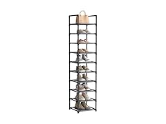 SONGMICS Shoe Rack, 10-Tier Shoe Shelf