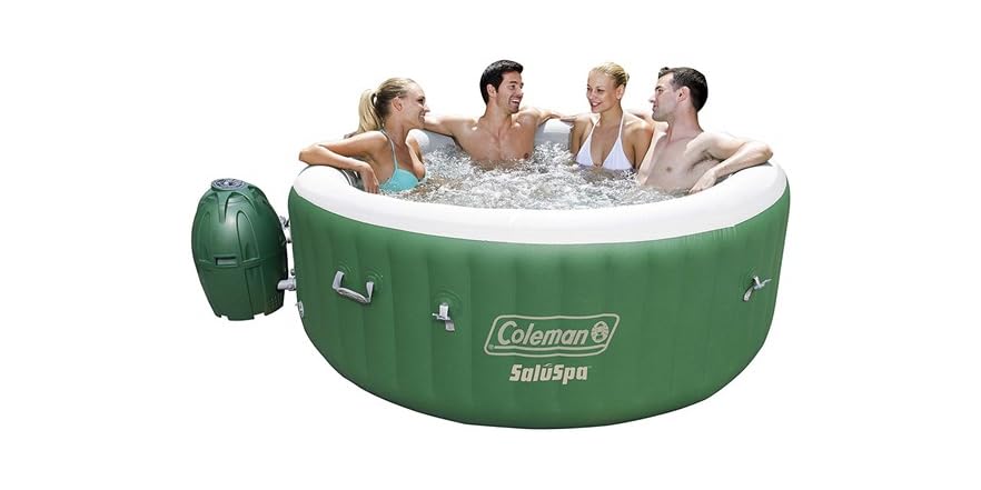 coleman inflatable hot tub home depot