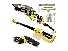 Troozy Cordless Pole Saw & Mini Chainsaw 2-in-1