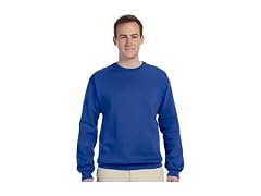 Jerzees Men (M) Adult Oz. NuBlend® Crew Fleece