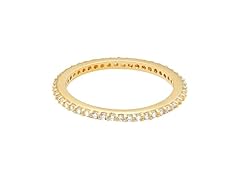 Amazon Essentials Women Yellow 18K Gold Over Ring