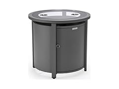 LeisureMod WH24 Walbrooke Round Tank Holder Table