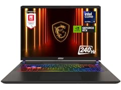MSI Vector 16 HX AI 16" Intel Ultra Laptop