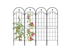 4 Pack 71x20in Rustic Trellis