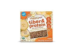 Happy Tot Organics Fiber & Protein Soft-Baked Bars