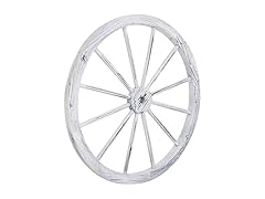 Sunnydaze 29-Inch Decorative Fir Wood Wagon Wheel