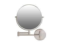 OVENTE Wall Mount Mirror - Nickel 9"