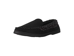 Dearfoams Men's Whipstitch Foam Slipper