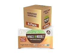 6PK Miracle Noodle Angel Hair Pasta - Plant Based