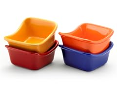 Assorted 3oz Sq Ramkeins Set of 4