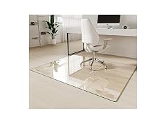 Koonmi Glass Chair Mat 60" x 48"