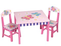 Hand Painted Table & Chairs 