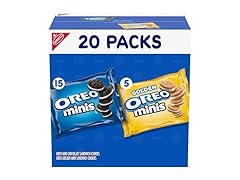 Oreo Mini Mix Sandwich Cookies Variety Pack, 20PK