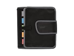 Five Star Quick Tab Sewn Binder, 2 (Black/Gray)