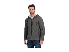 Spyder Mens Flex Shell Puffer Jkt w/ Fleece Lining