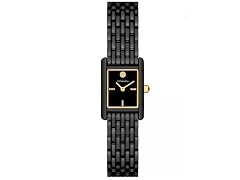 Tory Burch Women's The Eleanor Black-Tone Watch