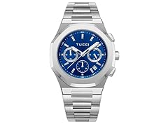LUSSUOSO/ WATCH/ SILVER STAINLESS STEEL